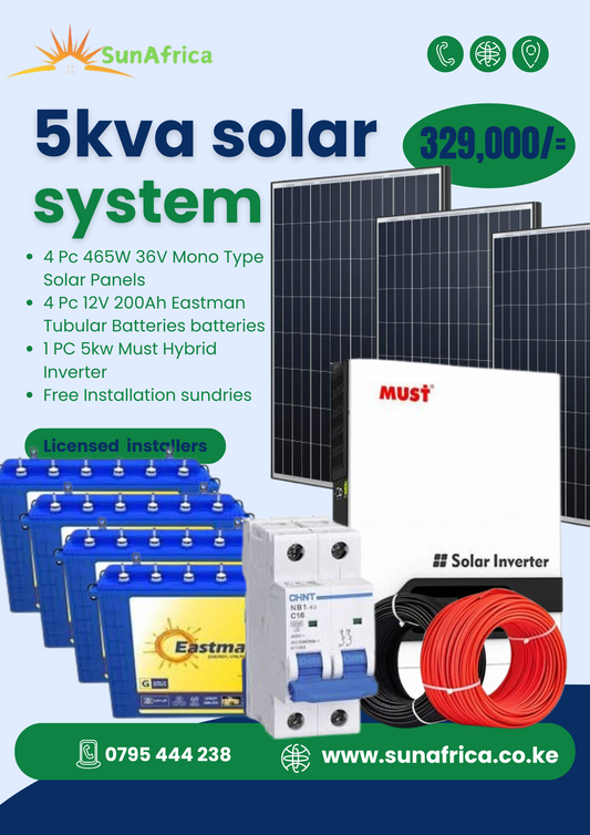 3kva Solar System - SunAfrica