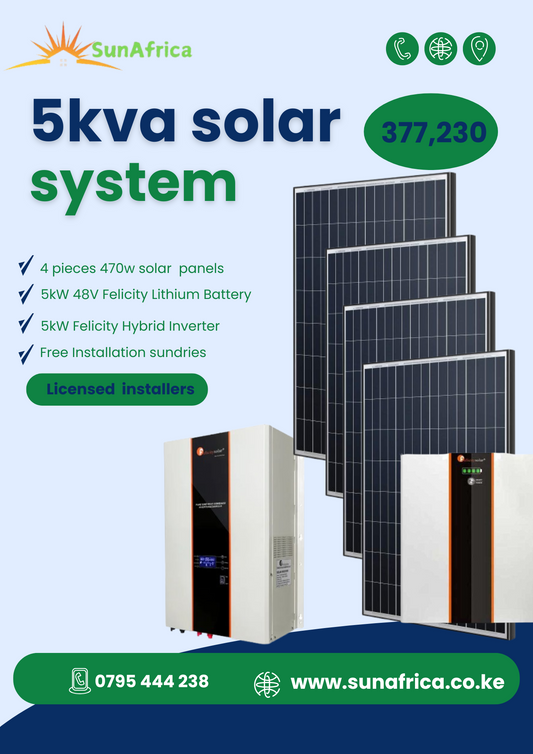 5KVA Solar System - SunAfrica