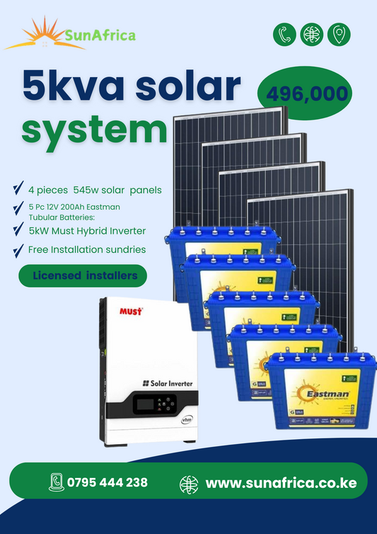 5KVA Solar System - SunAfrica