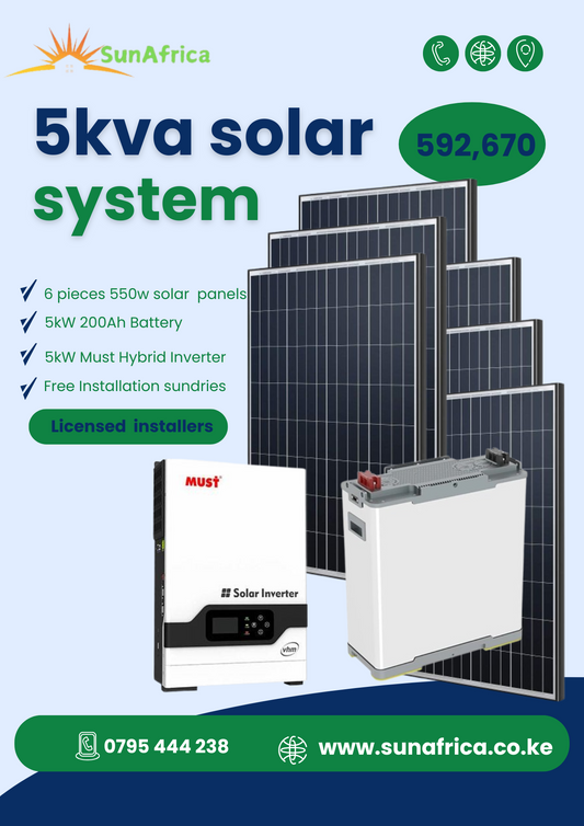 5KVA Solar System - SunAfrica