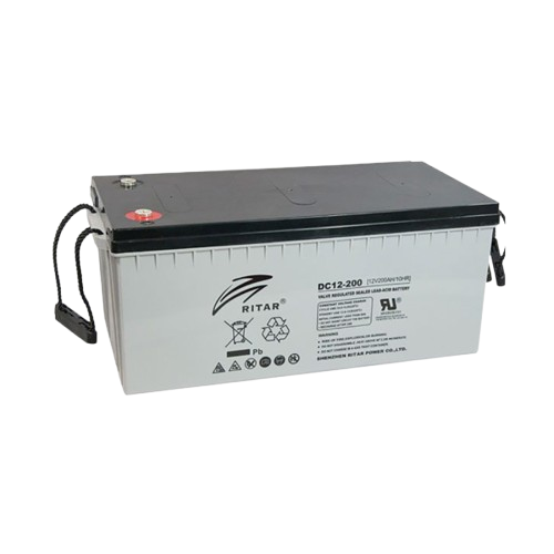 200Ah Gel Ritar Solar Battery - SunAfrica